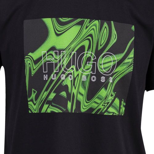 Mens Black Dolive_U221 S/s T Shirt 98343 by HUGO from Hurleys