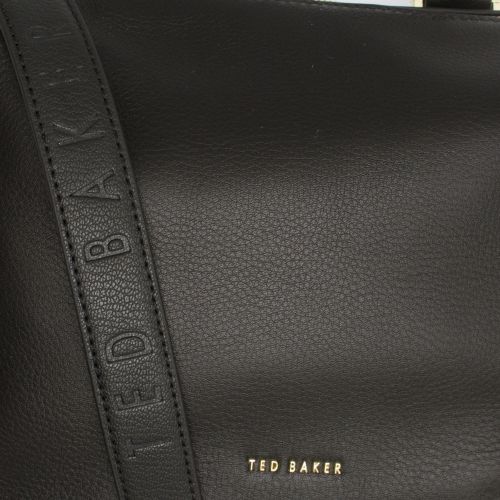 Womens Black Emiilyy Chain Zip Small Tote Bag 53040 by Ted Baker from Hurleys