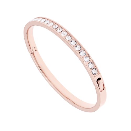 Womens Rose Gold Clemara Bangle 17694 by Ted Baker from Hurleys
