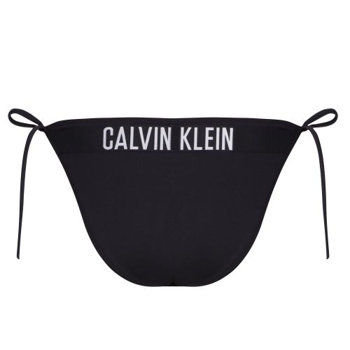 Womens Black Tie Side Bikini Briefs 20497 by Calvin Klein from Hurleys