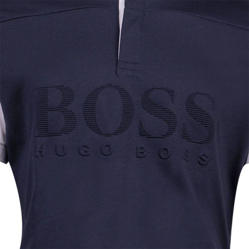 Athleisure Mens Navy Pavel S/s Polo Shirt 100766 by BOSS from Hurleys