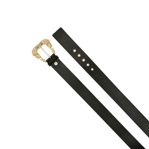 Womens Black Large Elegant Buckle Belt 110795 by Versace Jeans Couture from Hurleys