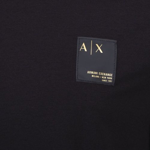 Mens Black Gold Patch S/s T Shirt 96412 by Armani Exchange from Hurleys