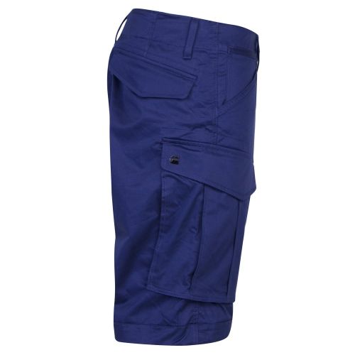 Mens Imperial Blue Rovic Zip Loose Shorts 23968 by G Star from Hurleys