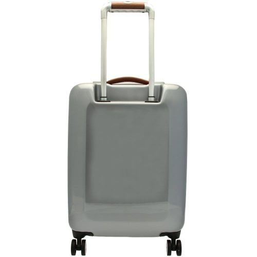 Mens Silver Small Herringbone Suitcase 7685 by Ted Baker from Hurleys