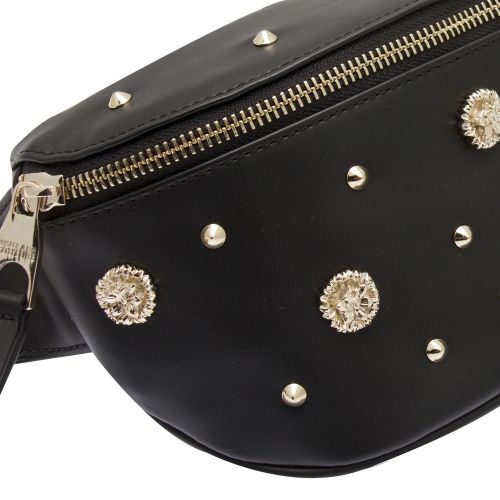Womens Black Embellished Stud Bum Bag 49087 by Versace Jeans Couture from Hurleys