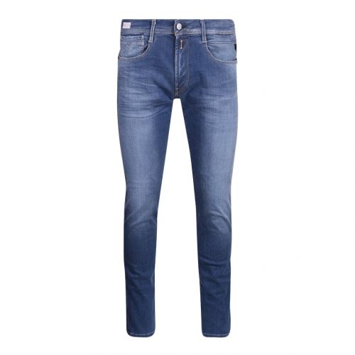 Mens Wash Anbass Hyperflex Slim Jeans 104705 by Replay from Hurleys