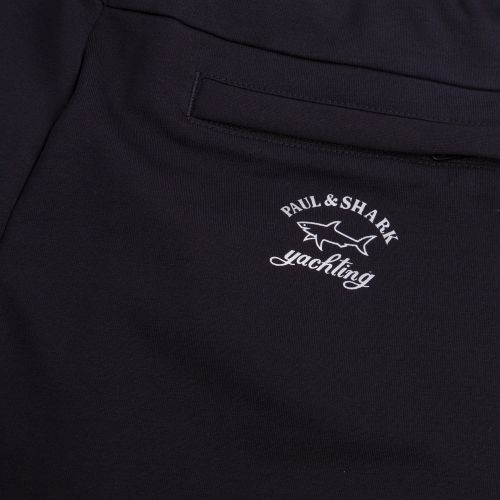 Mens Navy Small Logo Sweat Shorts 54065 by Paul And Shark from Hurleys