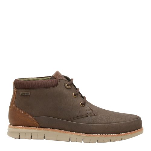 Mens Brown Nelson Chukka Boots 73355 by Barbour from Hurleys