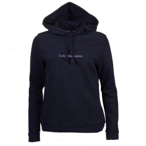 Womens Black Honor Hooded Sweat Top 13536 by Calvin Klein from Hurleys