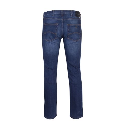 Mens Blue J45 Modern Regular Fit Jeans 45723 by Emporio Armani from Hurleys