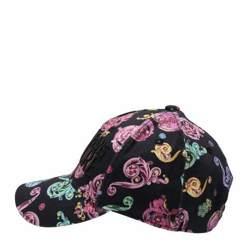 Womens Black Jewel Print Cap 55099 by Versace Jeans Couture from Hurleys