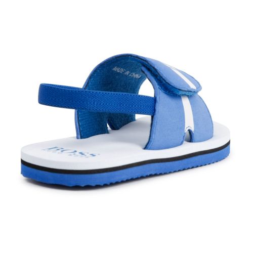 Toddler Electric Blue Aqua Slides (19-26) 103943 by BOSS from Hurleys
