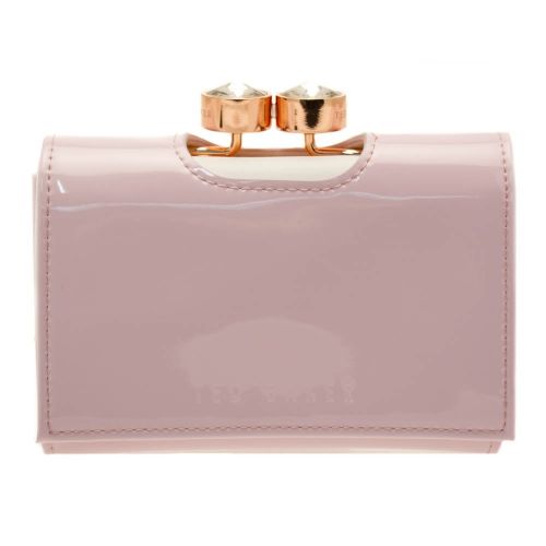 Womens Pale Pink Marli Small Crystal Bobble Patent Purse 60791 by Ted Baker from Hurleys
