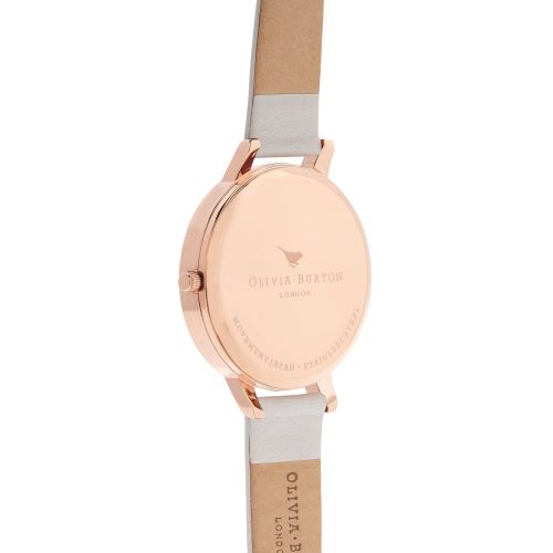 Womens Blush & Rose Gold Lace Detail Watch 10631 by Olivia Burton from Hurleys