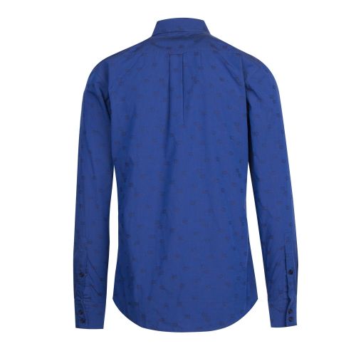 Casual Mens Dark Blue Mabsoot L/s Shirt 44866 by BOSS from Hurleys