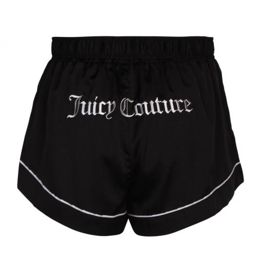 Womens Black Pia Satin Lounge Shorts 94924 by Juicy Couture from Hurleys
