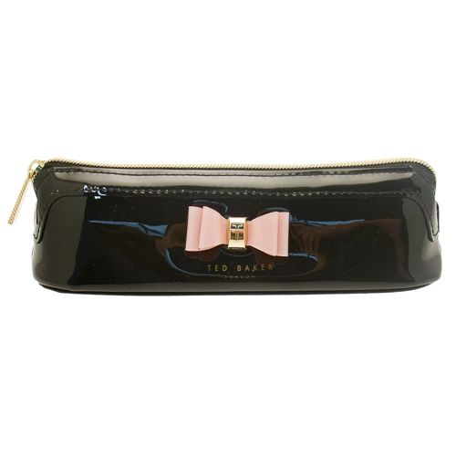 Womens Black Jass Bow Pencil Case 16786 by Ted Baker from Hurleys