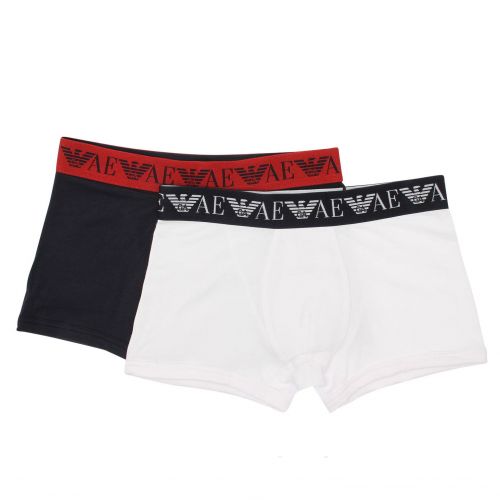 Boys Assorted 2 Pack Boxers 77646 by Emporio Armani from Hurleys