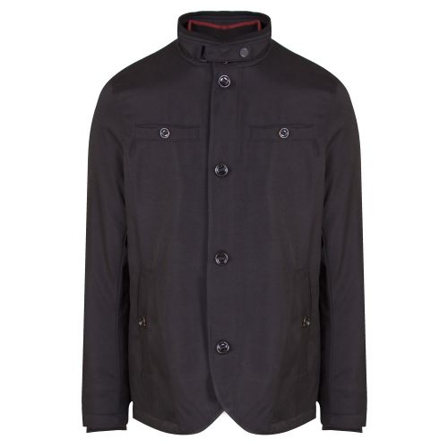 Mens Black Dral Wadded Jacket 40297 by Ted Baker from Hurleys