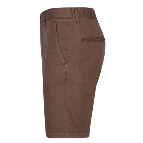Casual Mens Khaki Schino-Slim Fit Shorts 85774 by BOSS from Hurleys