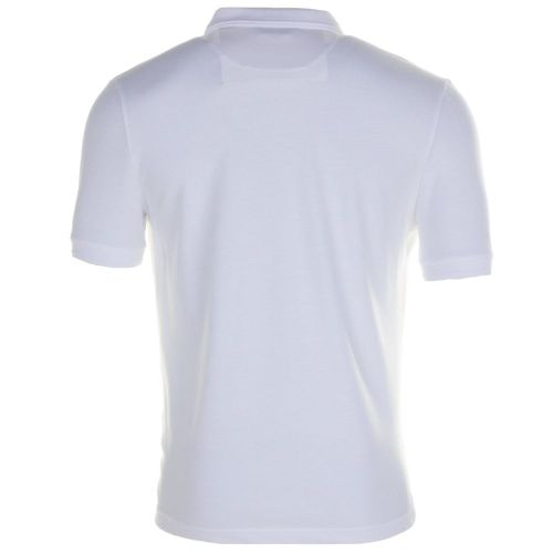 Mens Bright White Winston Waffle Front S/s Polo Shirt 61677 by Original Penguin from Hurleys