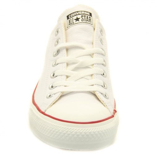 White Leather Chuck Taylor All Star Ox 61500 by Converse from Hurleys