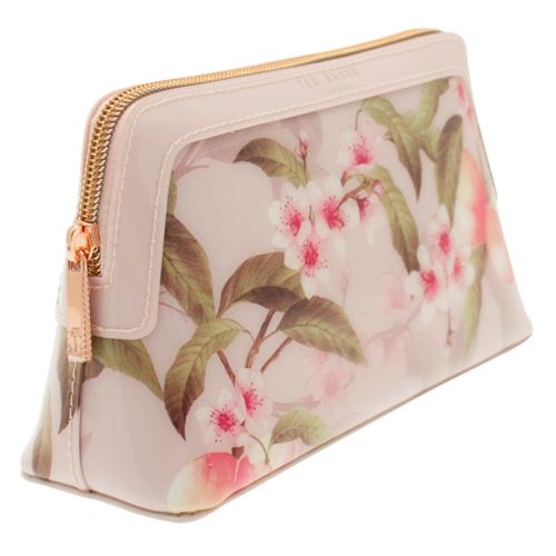 Womens Light Pink Blondel Peach Blossom Print Make Up Bag 18696 by Ted Baker from Hurleys