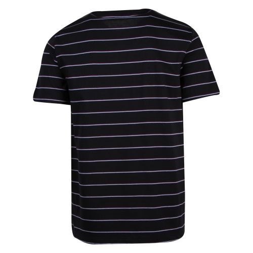Mens Navy Fine Stripe S/s T Shirt 58929 by Fred Perry from Hurleys