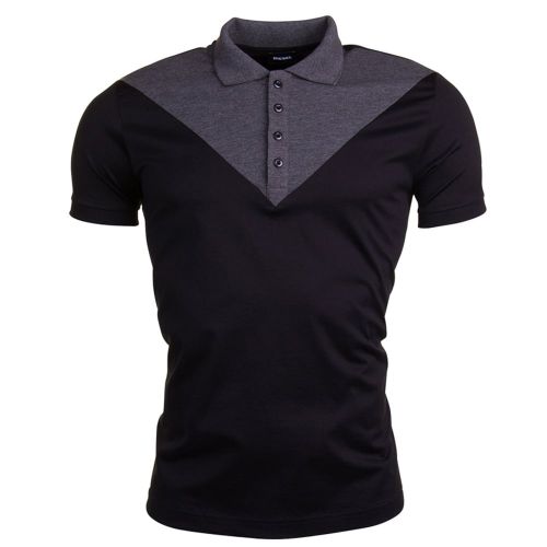Mens Black T-Boy S/s Polo Shirt 10607 by Diesel from Hurleys
