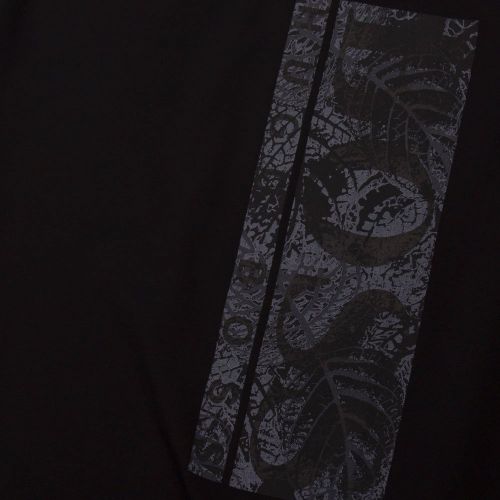 Athleisure Mens Black Tee 10 Vertical Logo S/s T Shirt 88191 by BOSS from Hurleys