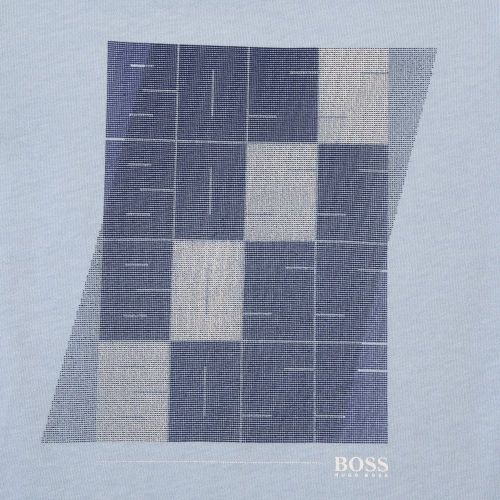 Boys Blue Box Branded S/s Tee Shirt 16673 by BOSS from Hurleys