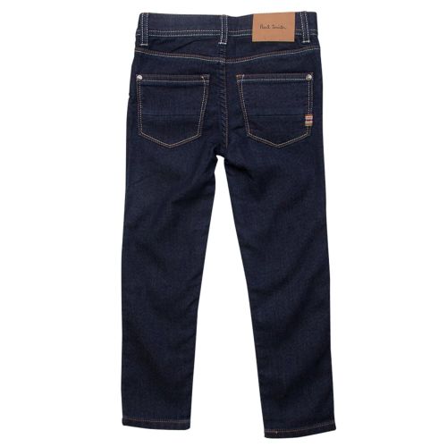 Boys Indigo Wash Junior Peter Slim Fit Jeans 13424 by Paul Smith Junior from Hurleys