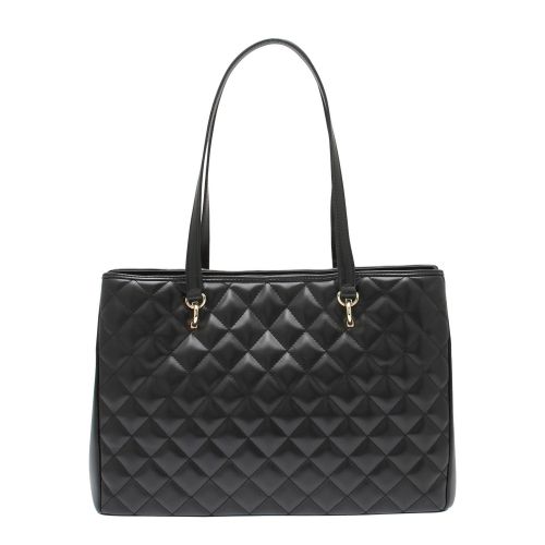 Womens Black Quilted Shopper Bag 47907 by Love Moschino from Hurleys