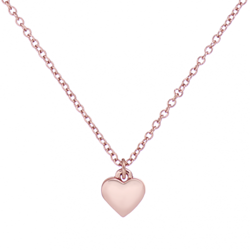 Womens Rose Gold Hara Heart Pendant Necklace 98275 by Ted Baker from Hurleys