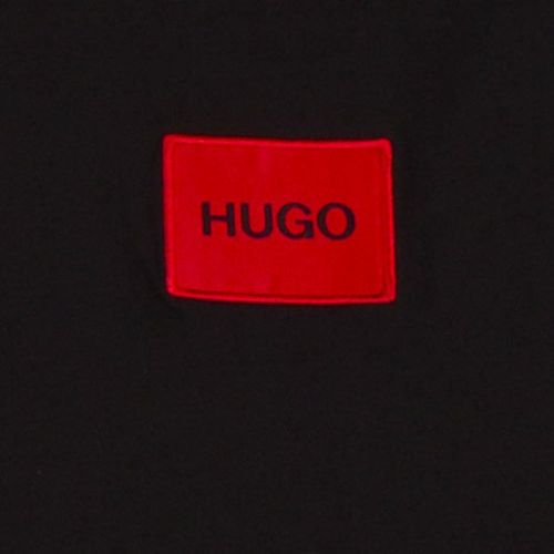 Womens Black The Slim Tee Patch S/s T Shirt 88318 by HUGO from Hurleys