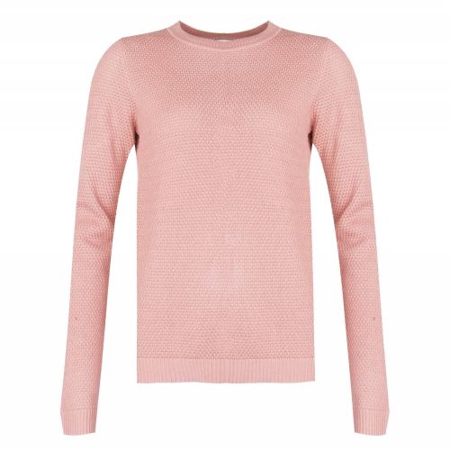 Womens Ash Rose Vichassa Textured Knitted Jumper 27635 by Vila from Hurleys