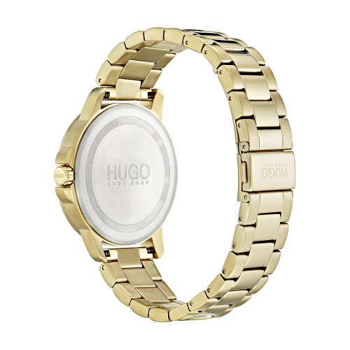 Mens Gold Focus Bracelet Watch 78757 by HUGO from Hurleys