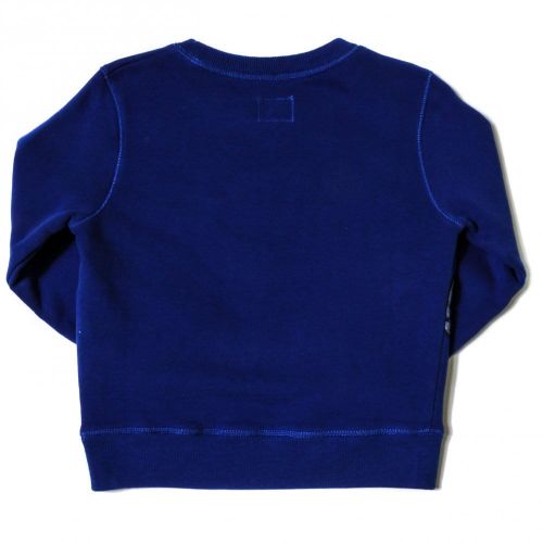 Boys Blue Graphic Print Crew Sweat Top 14627 by C.P. Company Undersixteen from Hurleys