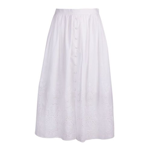 Womens White Greycie Full Midi Skirt 87285 by Ted Baker from Hurleys