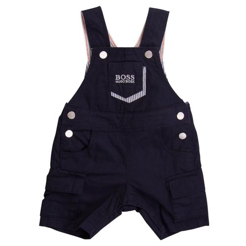 Boss Baby Boys Navy Dungarees 7392 by BOSS from Hurleys