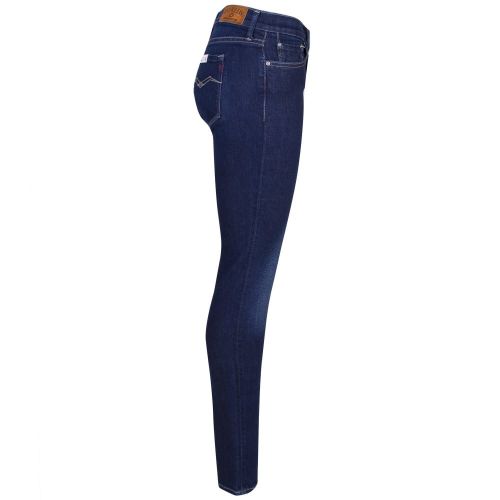 Womens Blue Joi High Rise Skinny Fit Jeans 24853 by Replay from Hurleys