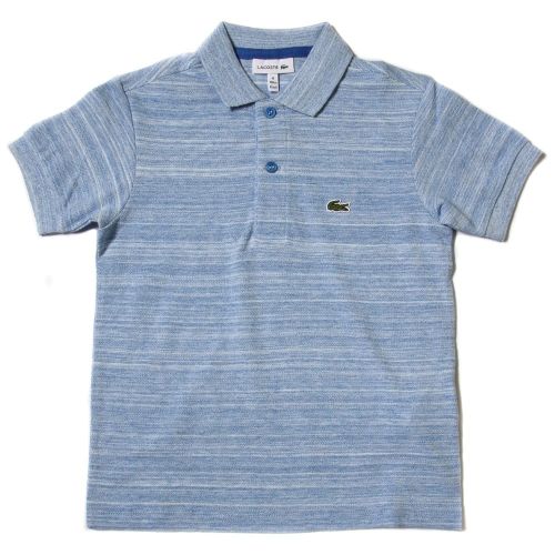 Boys Aviator Marl Stripe S/s Polo Shirt 29454 by Lacoste from Hurleys