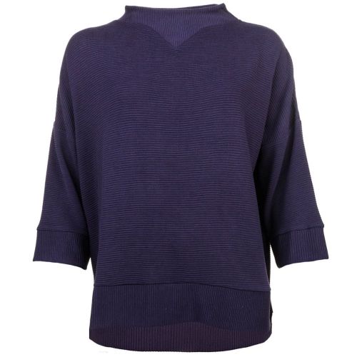 Womens Utility Blue Sudan 3/4 Sleeve Sweater 66219 by French Connection from Hurleys