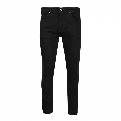 Mens Black Branded Skinny Fit Jeans 46748 by Versace Jeans Couture from Hurleys