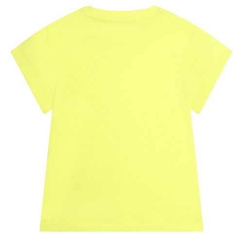 Girls Lemon Logo Print S/s T Shirt