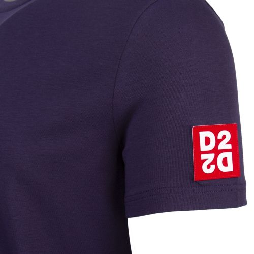 Mens Navy Square Arm Logo S/s T Shirt 58956 by Dsquared2 from Hurleys