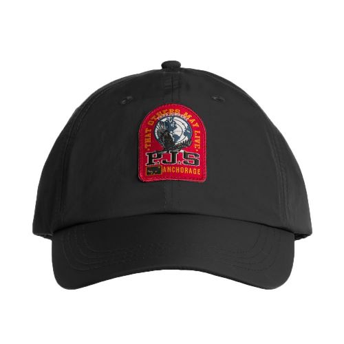 Boys Black Patch B.C. Cap 103900 by Parajumpers from Hurleys