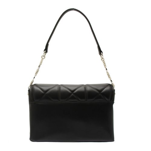 Womens Black Quilted Shoulder Bag 79525 by Love Moschino from Hurleys
