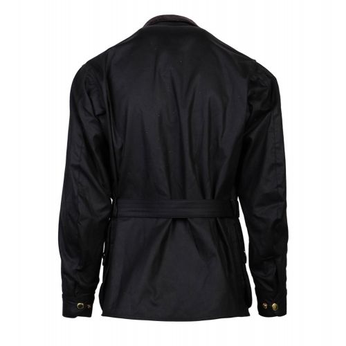 Mens Black International Original Waxed Jacket 99134 by Barbour International from Hurleys